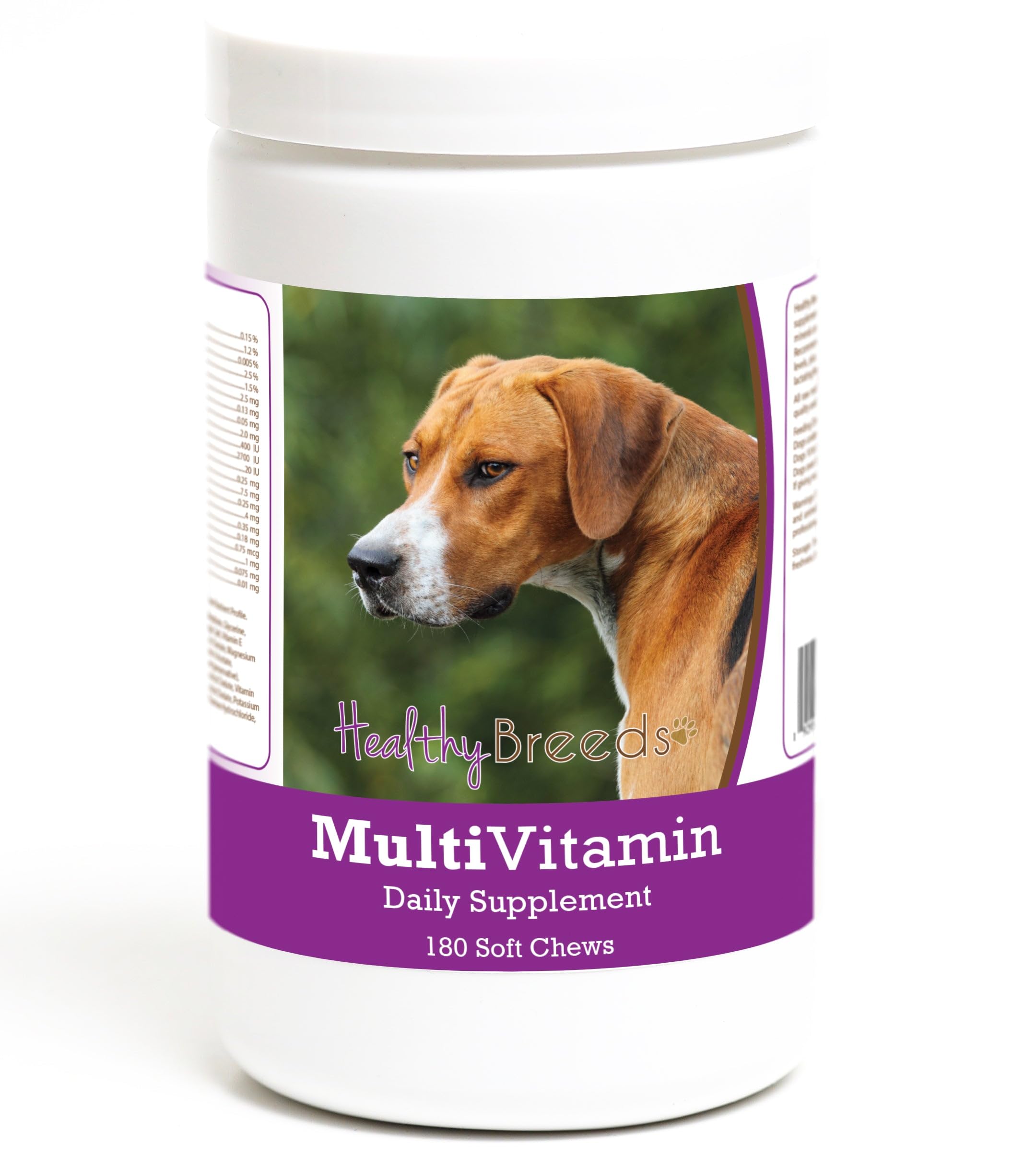 Healthy Breeds English Foxhound Multivitamin Soft Chew for Dogs 180 Count