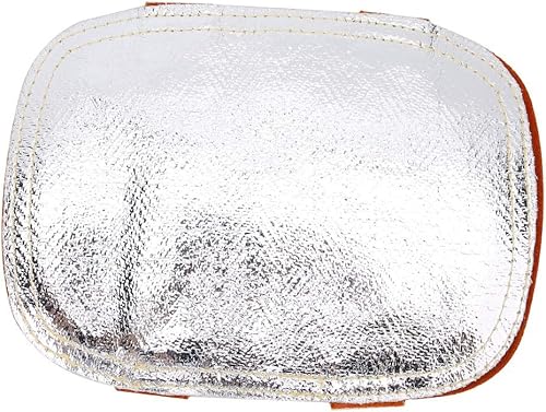 Miniatura 8 de Sonew Escudo térmico de cuero de vaca dividido, guantes de soldadura, cojín trasero aluminizado de la mano de la soldadura