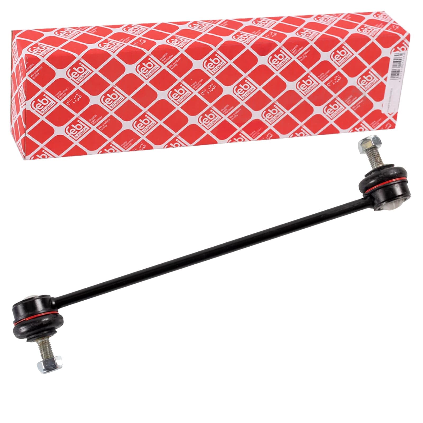 febi bilstein 19469 Stabiliser Link with lock nuts, pack of one