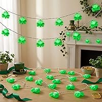 Vista 12 de Luces de corazón rojo de San Valentín de 8.5 pies con 10 luces brillantes en forma de corazón, decoraciones del día de San Valentín, luces