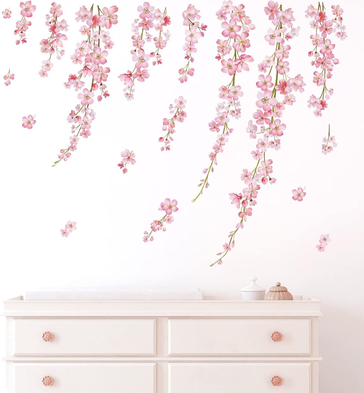 Cherry Blossom Vine Wall Stickers