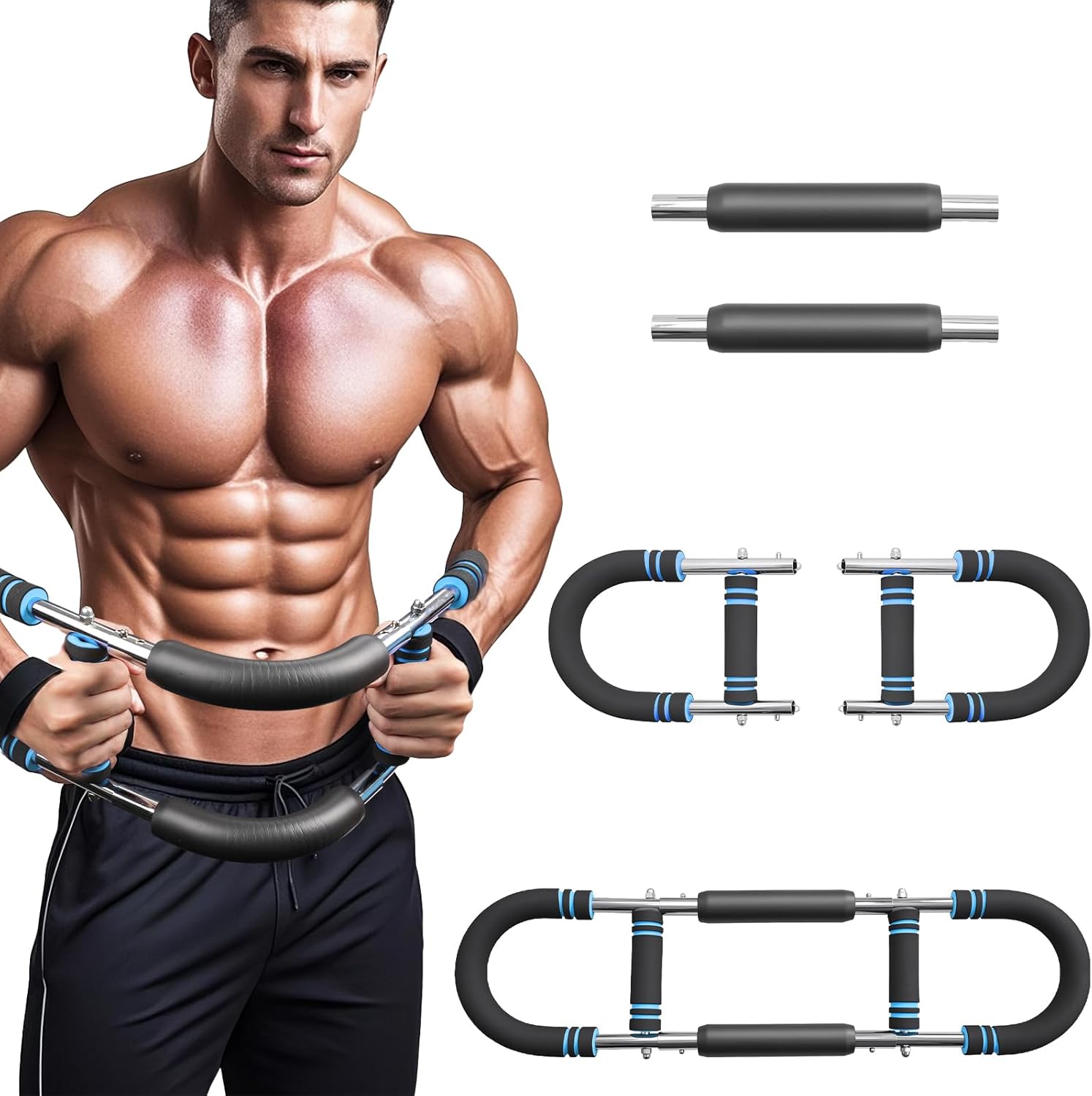 Twister Arm Trainer, Adjustable Chest Workout Equipment for Men,Strength Training Fitness Machine for Home Use