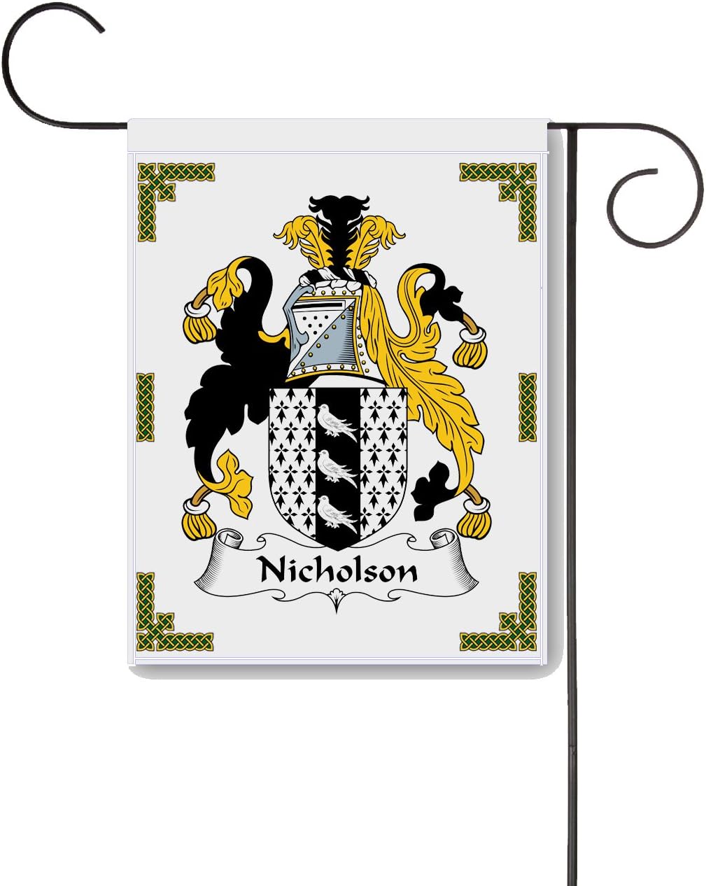 Nicholson Coat of Arms/Nicholson Family Crest 11 X 15