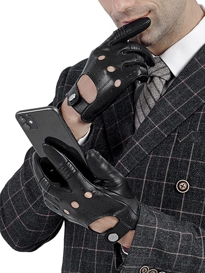 Roeckl Handschoenen van echt leer met cut-out in zwart online kopen | P&C