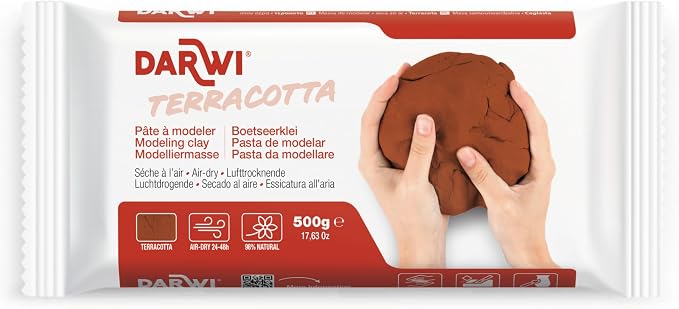 DARWI - DA0800500000C - Un Pain de Pâte à Modeler Naturelle - Malléable