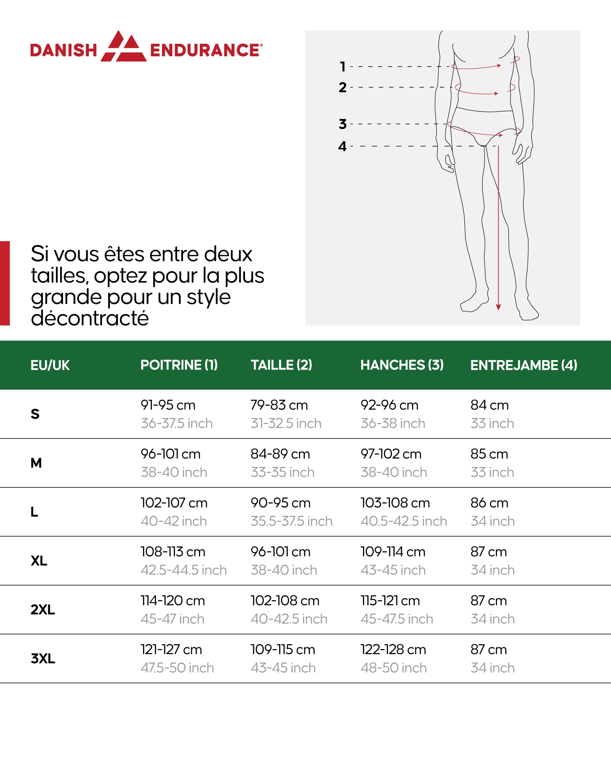 DANISH ENDURANCE sous-Vêtements Thermiques en Laine Mérinos, Ensemble de Couches de Base (Haut et Bas) sous-Vêtements pour Hommes, Vêtements Thermiques