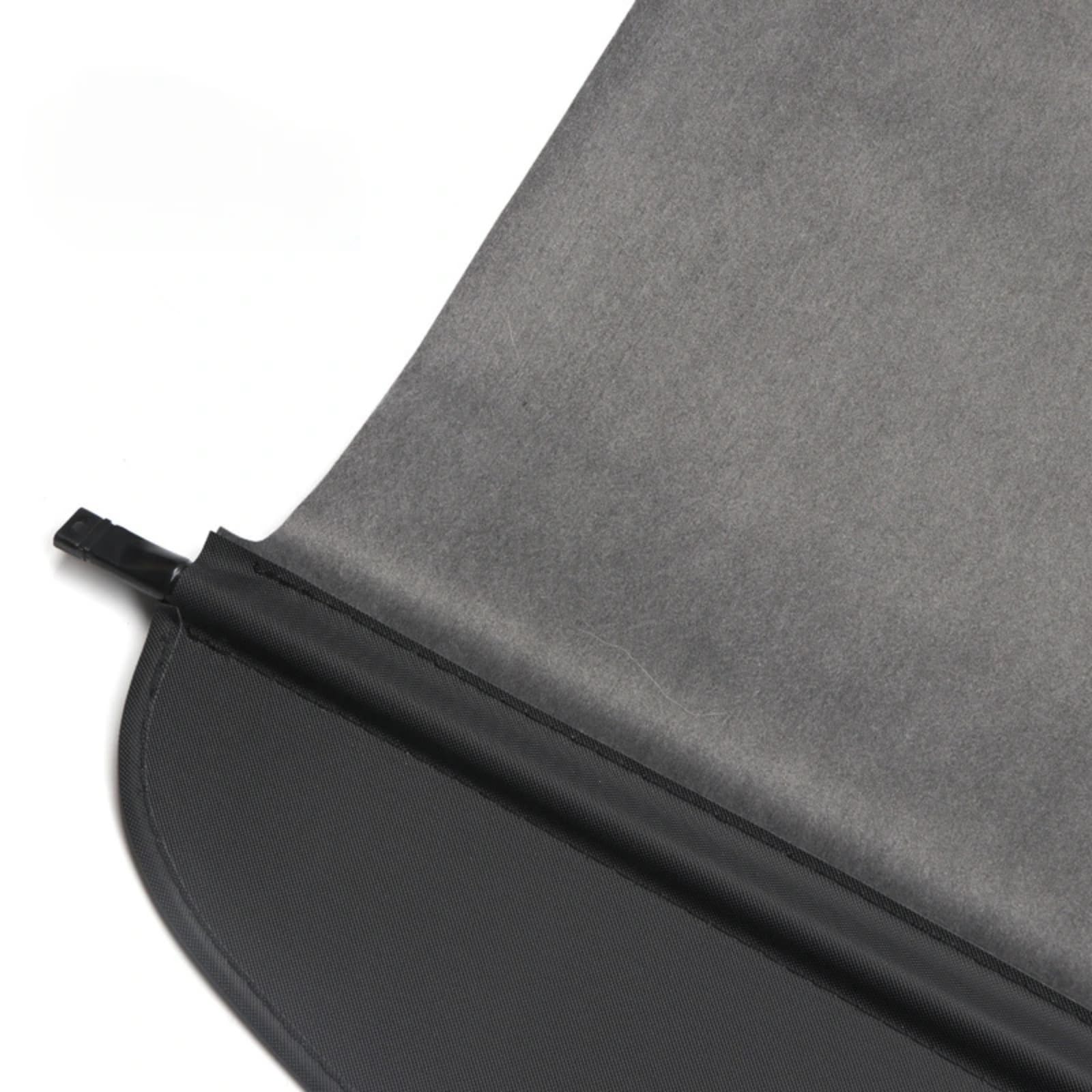 NATWEE Compatible con Hyundai para Santa Fe 2005 2006 2007 Decoración Interior del Coche Maletero Retráctil para Cubierta De Carga Cortina De Equipaje Trasero Retráctil Maletero(Black)