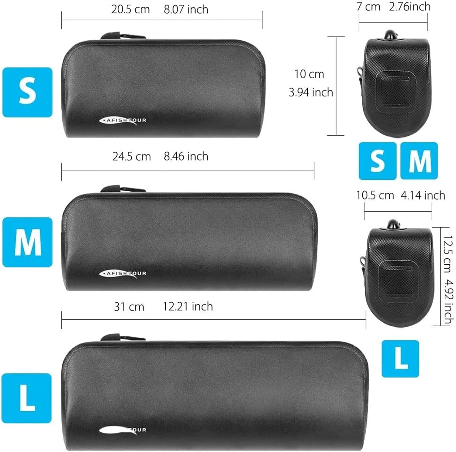 Bicycle Handlebar Chartered Front Bag, Riding Equipment, Bicycle Bag, Front Bag, Upper Tube Bag(Large)