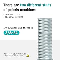 Vista 5 de 4 pernos de rueda 7515513 delantero/medio compatibles con Polaris Ranger Sportsman Magnum Outlaw Trail Blazer Trail Boss Predator Scrambler ATP