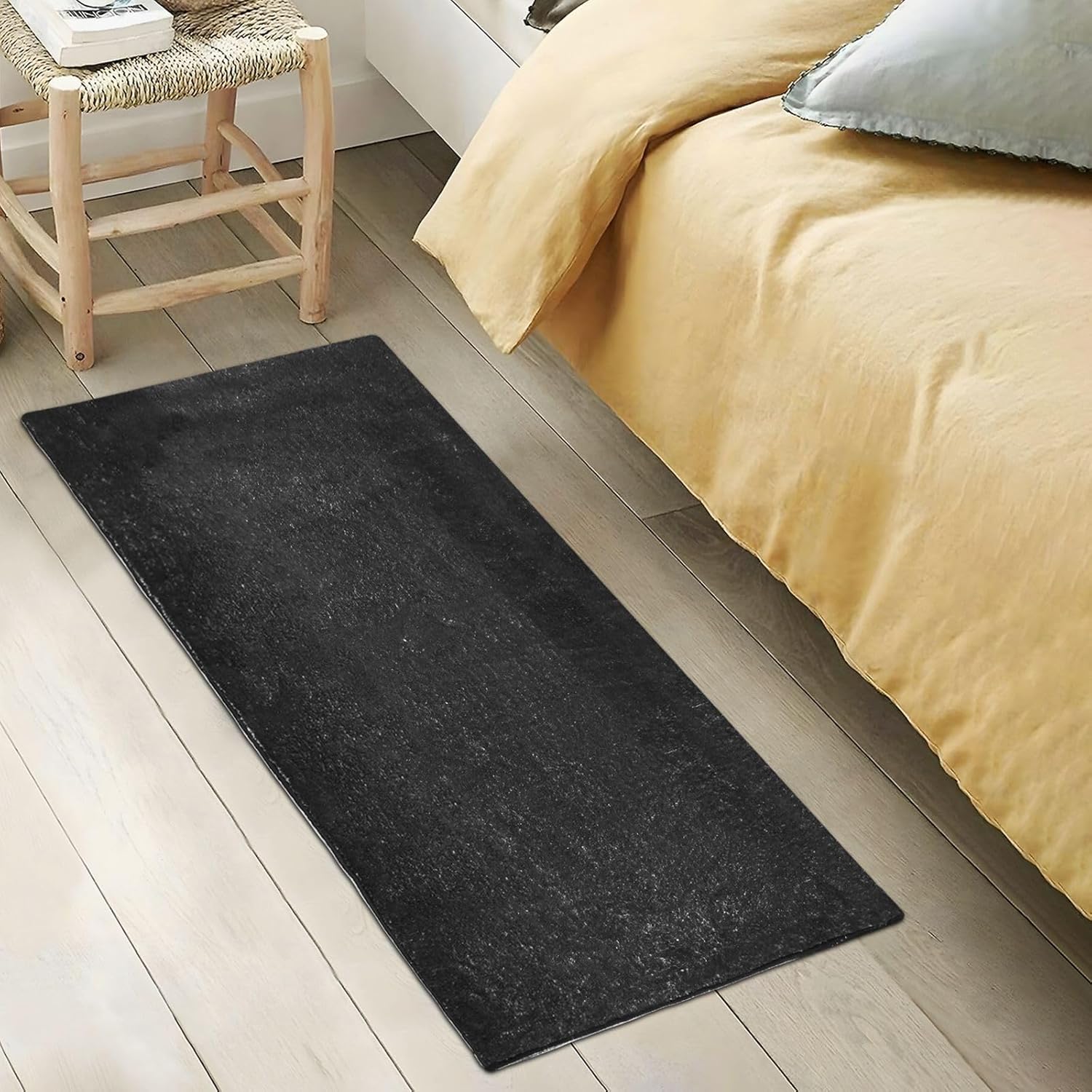 Alfombra De Baño Smiry Luxury Chenille Extrasuave Y Absorbente, Color