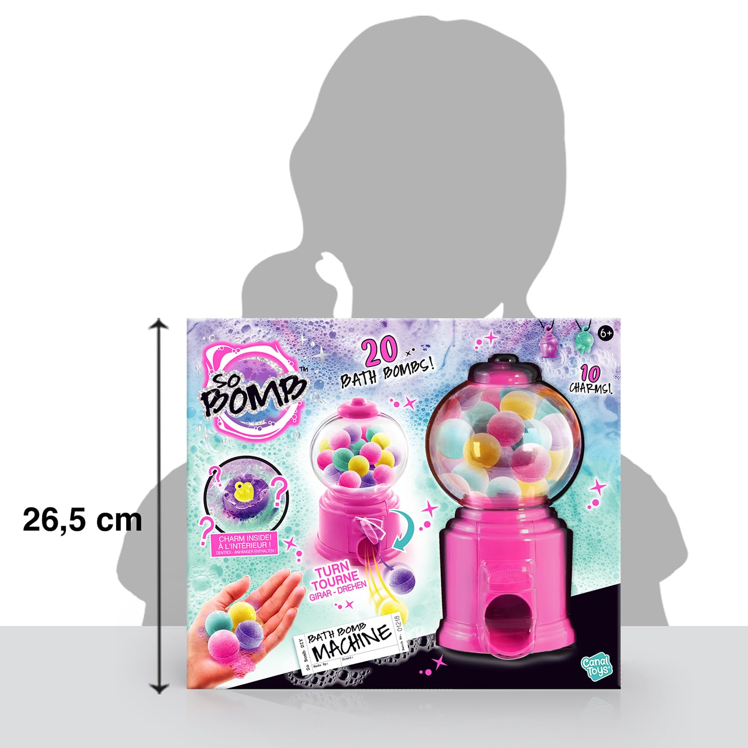 Canal Toys - Dozownik bombek do kąpieli vintage - BBD 045