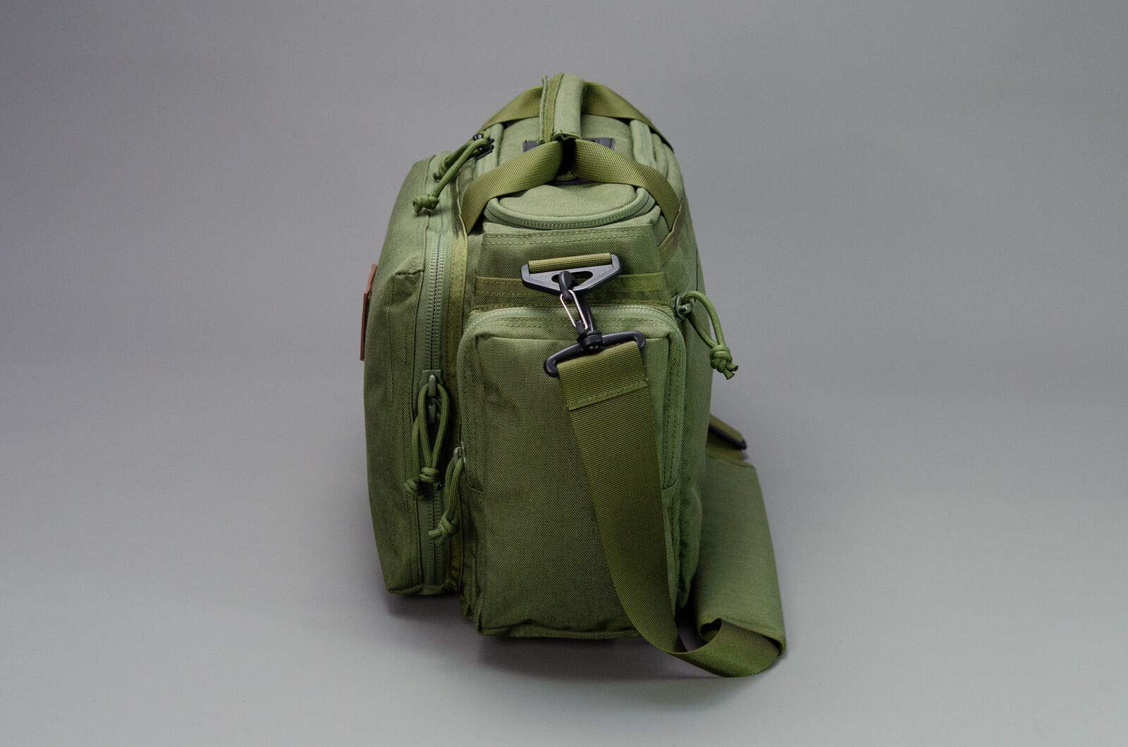 Gunsmith Range Bag di alta qualità | Borsa per pistola per monitor, accessori | esercito, militare, IPSC, protezioni sportive verde/nero (nero)