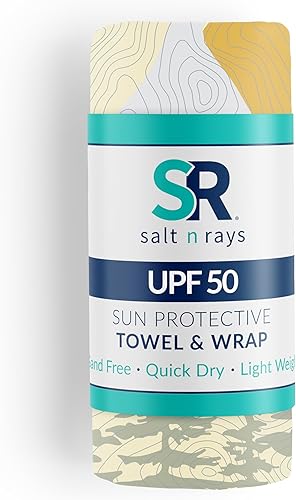Miniatura 10 de Salt n Rays UPF 50 Sol Wrap Toalla de protección solar (Flock Squad)