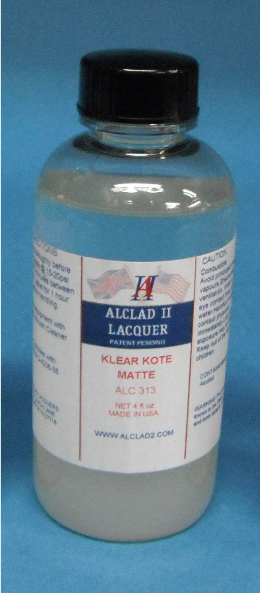 Alclad II Lacquers Klear Kote Matte 4oz, ALC313