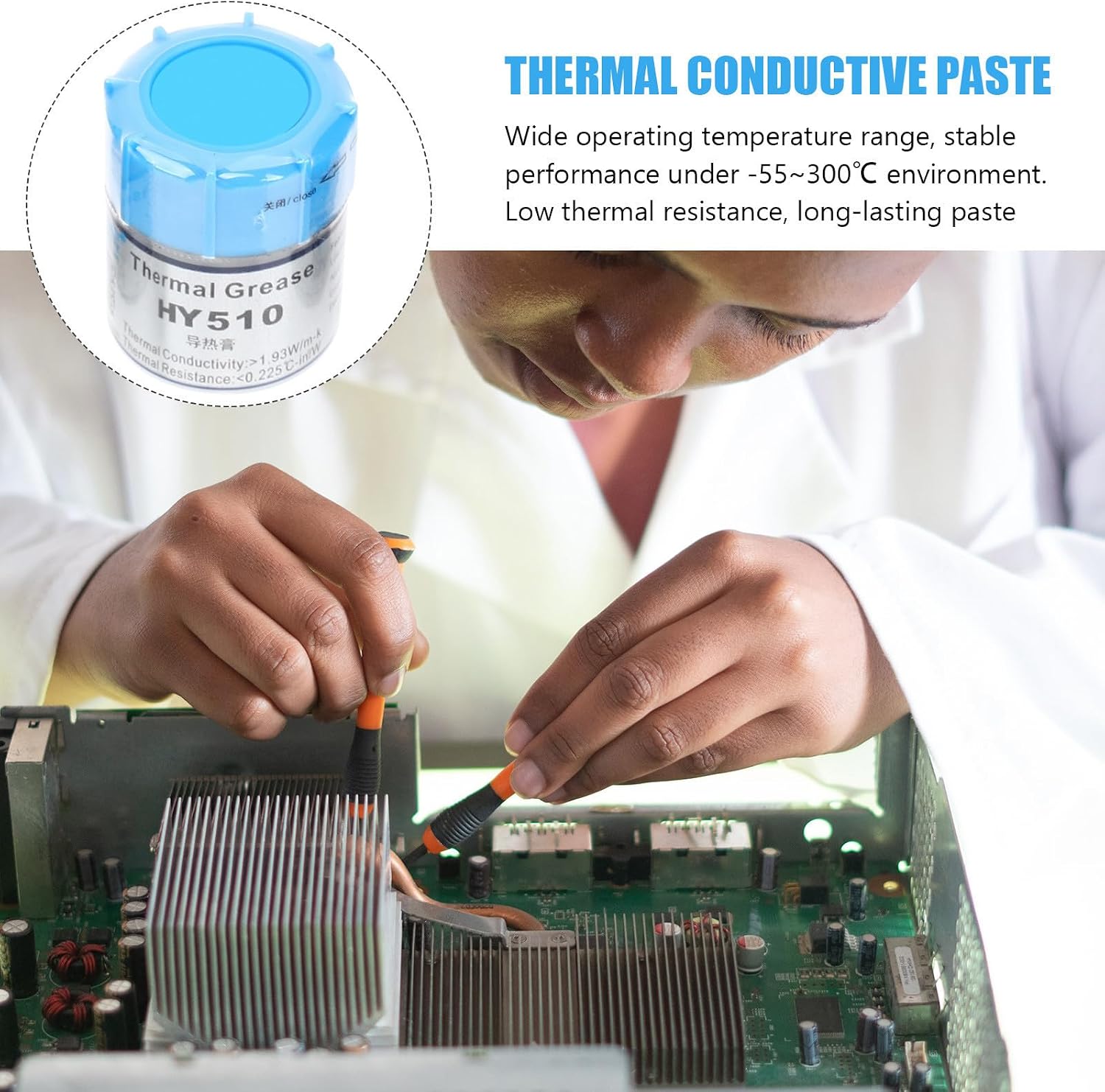 15pcs High Performance Thermal Paste for CPU and Heat-Resistant Devices Silicone Grease Thermal Interface Material for Efficient Heat Dissipation in Computers