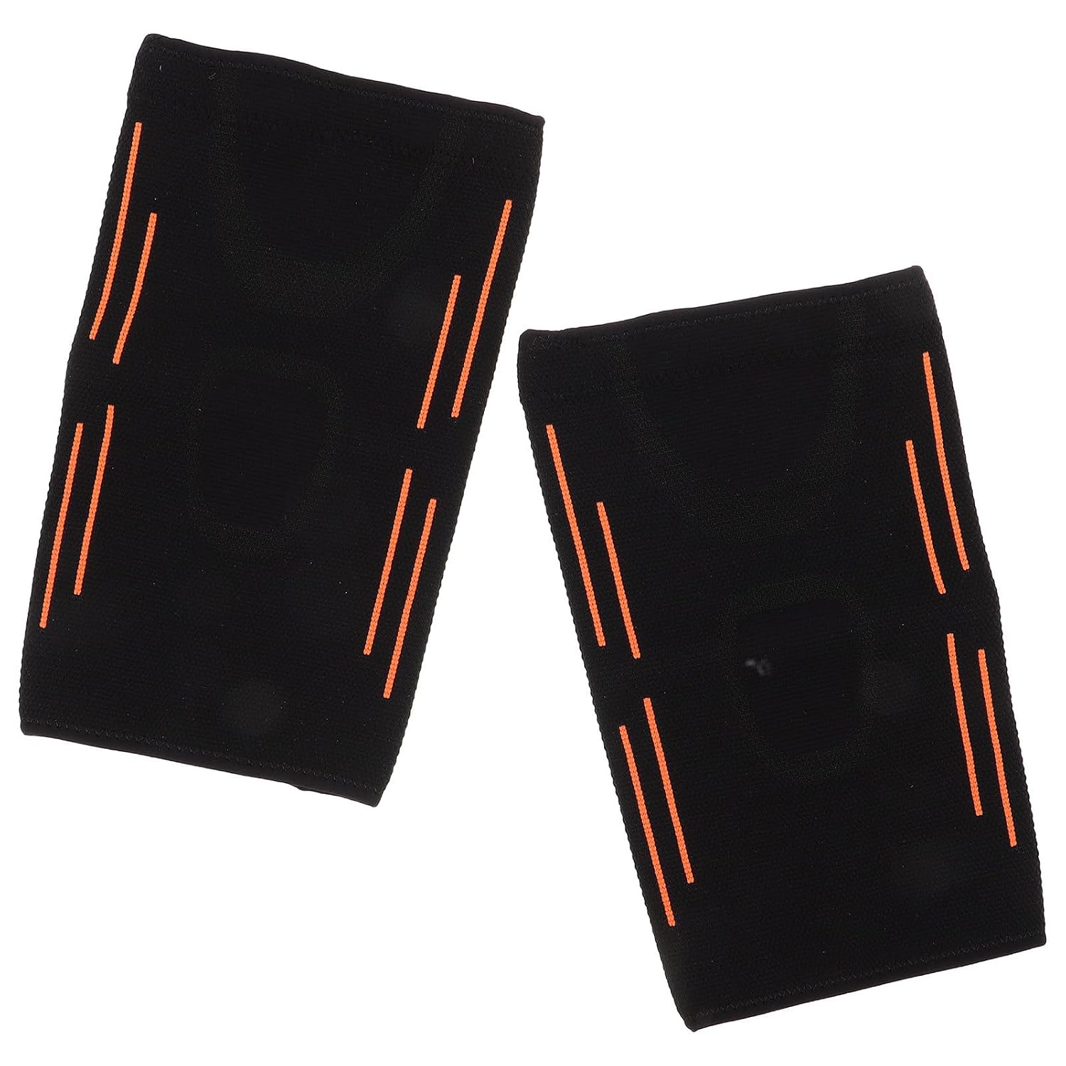 GLEAVI Sport Knee Pads for Women and 1 Pair Black Nylon Knee Protective Cover with Snug Fit for Cycling and Football Outdoor Activities