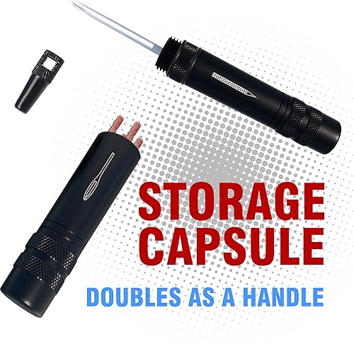 Miniatura 6 de Kit de reparación de neumáticos de bicicleta sin cámara  Corrige pinchazos de neumáticos de bicicleta de montaña y carretera  Incluye escariador de