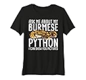 Burmese Python Mom Reptile Lover Snake Dad Burmese Python Premium Tri-Blend T-Shirt