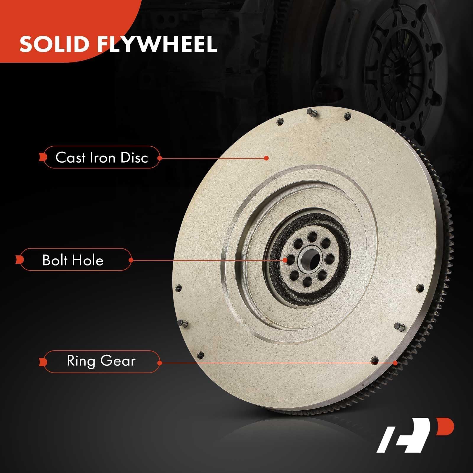 Amazon.com: A-Premium Clutch Flywheel Compatible with Ford & Mazda