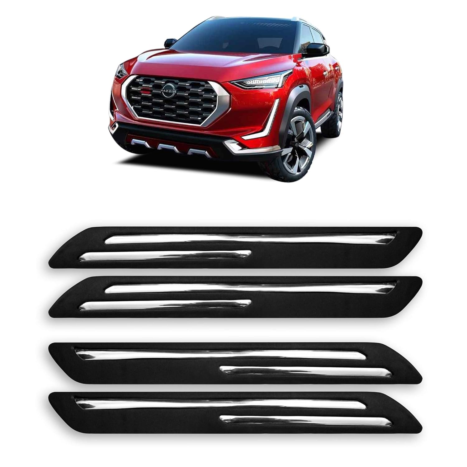 AARTRI® Presenting Car Bumper Protector Guard for Nissan Magnite with