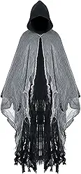 1 capa medieval de Halloween masculina capa de terror renascentista para acessórios de cosplay adulto
