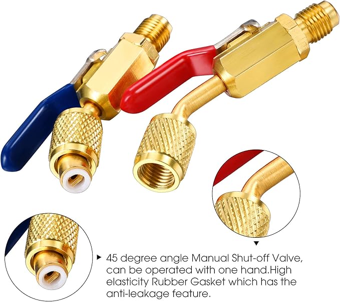 Kit Herramienta Removedor Válvula Core HVAC R410a R32 Aire Acondicionado miniatura 4