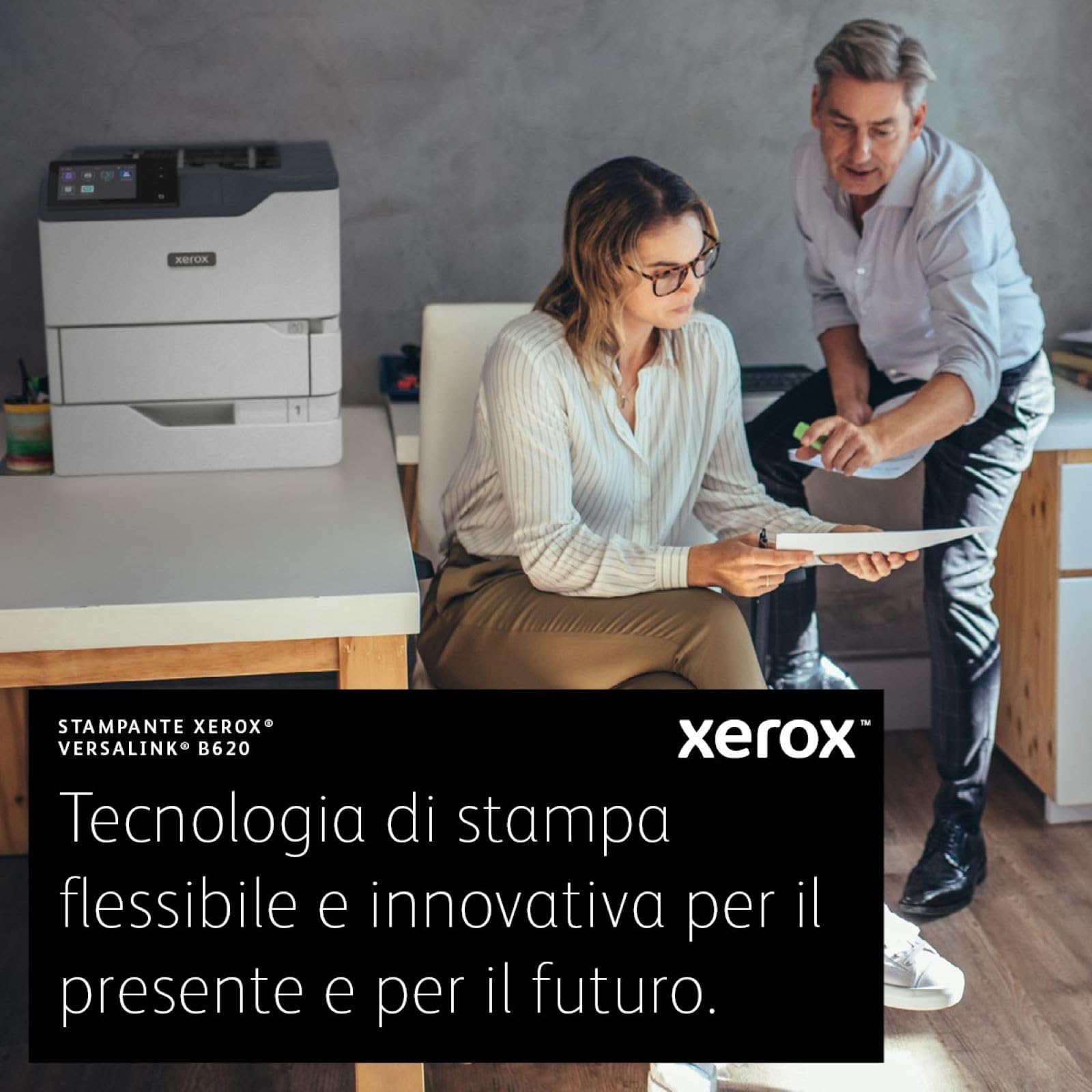 Xerox Versalink B620dn A4 61ppm Stampante Laser Monocromatica (Bianco e Nero) con stampa Fronte Retro