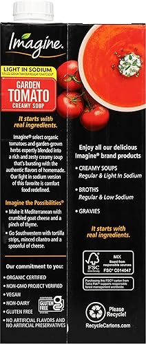 Miniatura 8 de Imagine Foods sopa orgánica de súper verduras 32 onzas líquidas