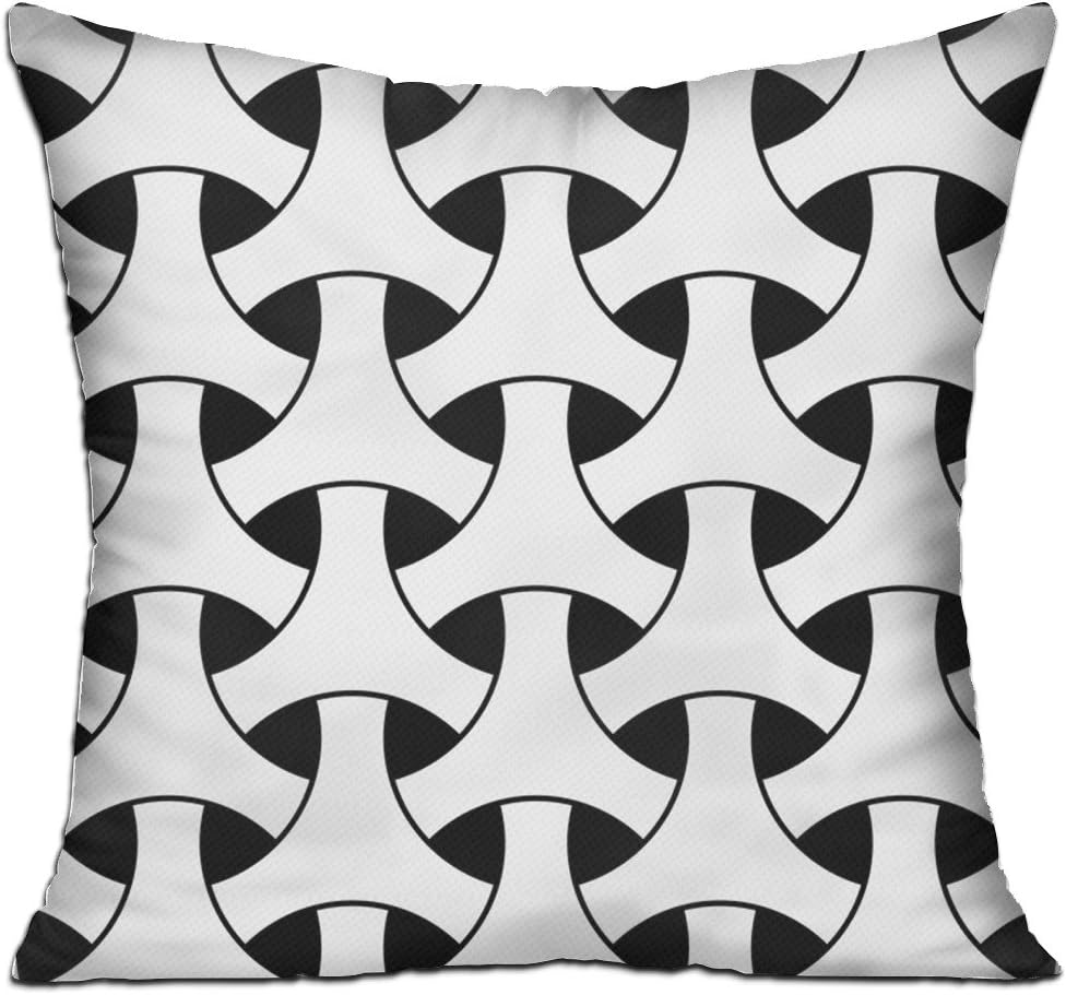 Decorative Geometric Pattern (2) Square Throw Pillow