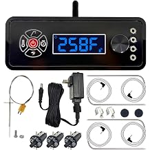 WiFi Controller for Masterbuilt Gravity Series 560/800/1050 Grill Smoker, Smart BBQ Temperature Controller with 4 Meat Probes, App Remote Control, Replacement Part MB20041220