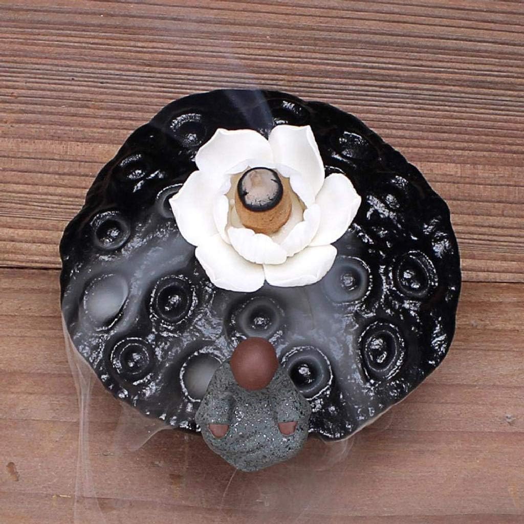 Ceramic Incense Burner-Handmade Burner Holder,Antique Home Decoration