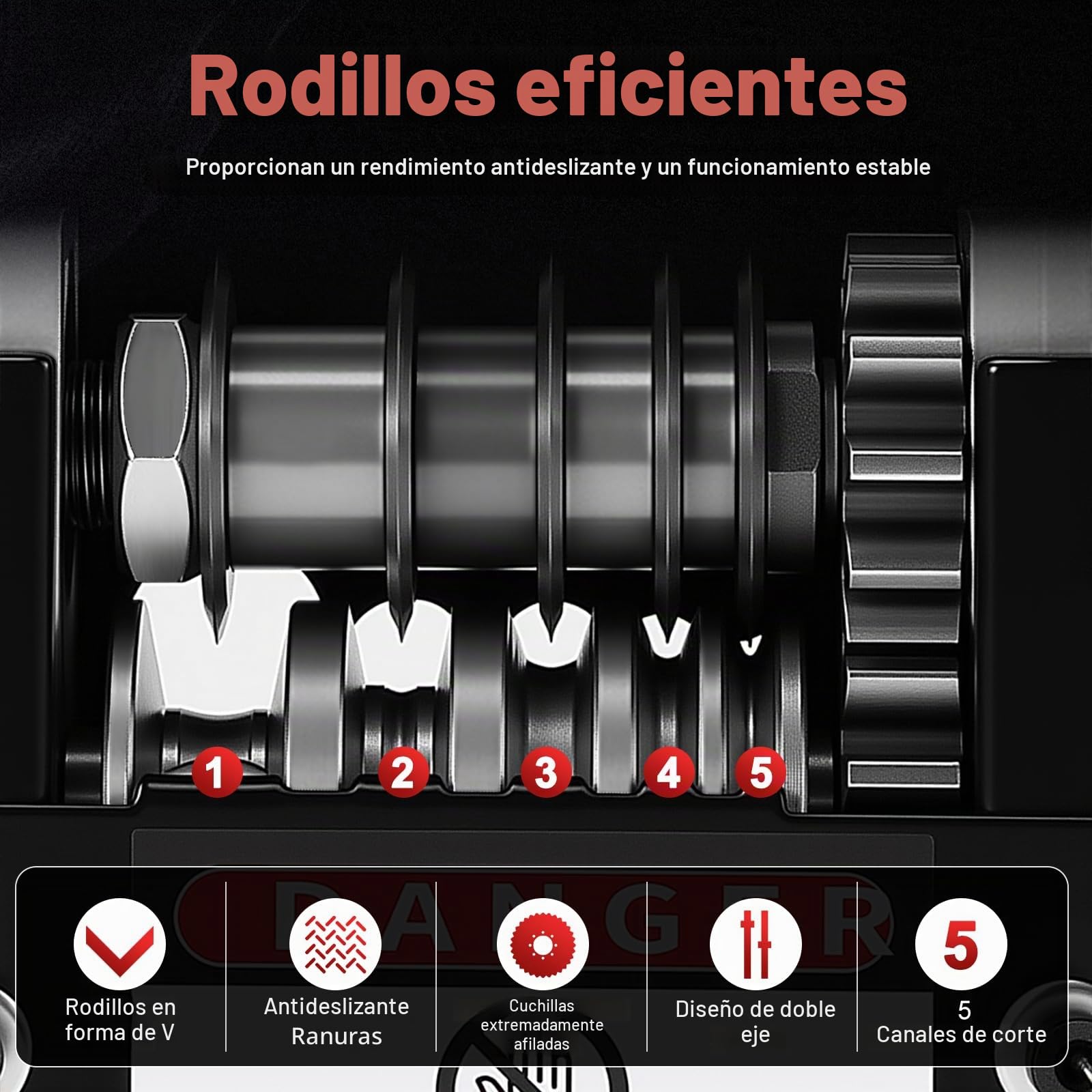 Pelacables De 6 Agujeros, Alicates Pelacables De 3-17 Mm, Herramienta Pelacables Automática Manual Eléctrica Con 2 Modos De Funcionamiento Pelacables Para 5 Cables Simultáneamente