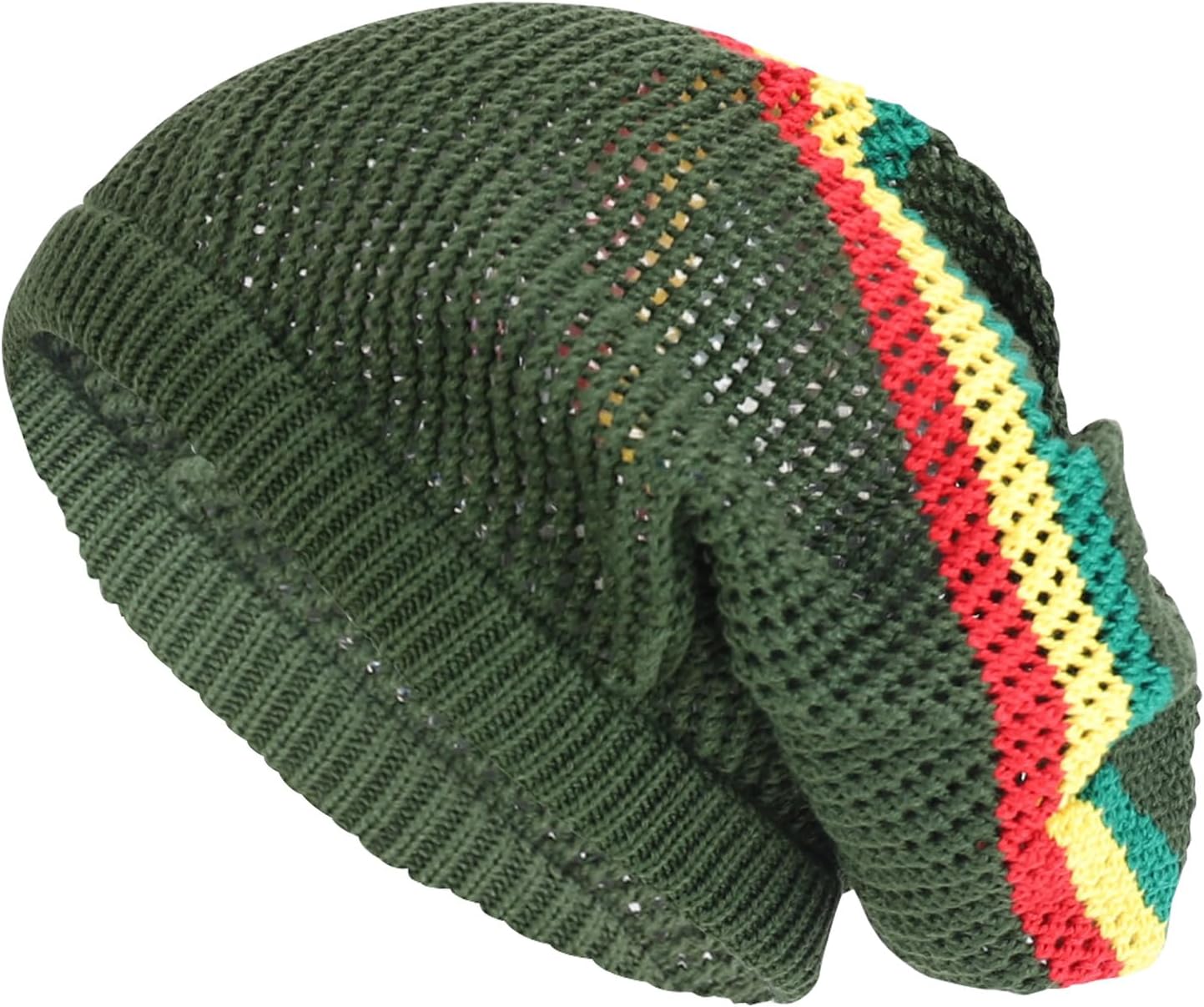 Armycrew Cool Mesh Dreadlock Slouchy Cotton Beanie