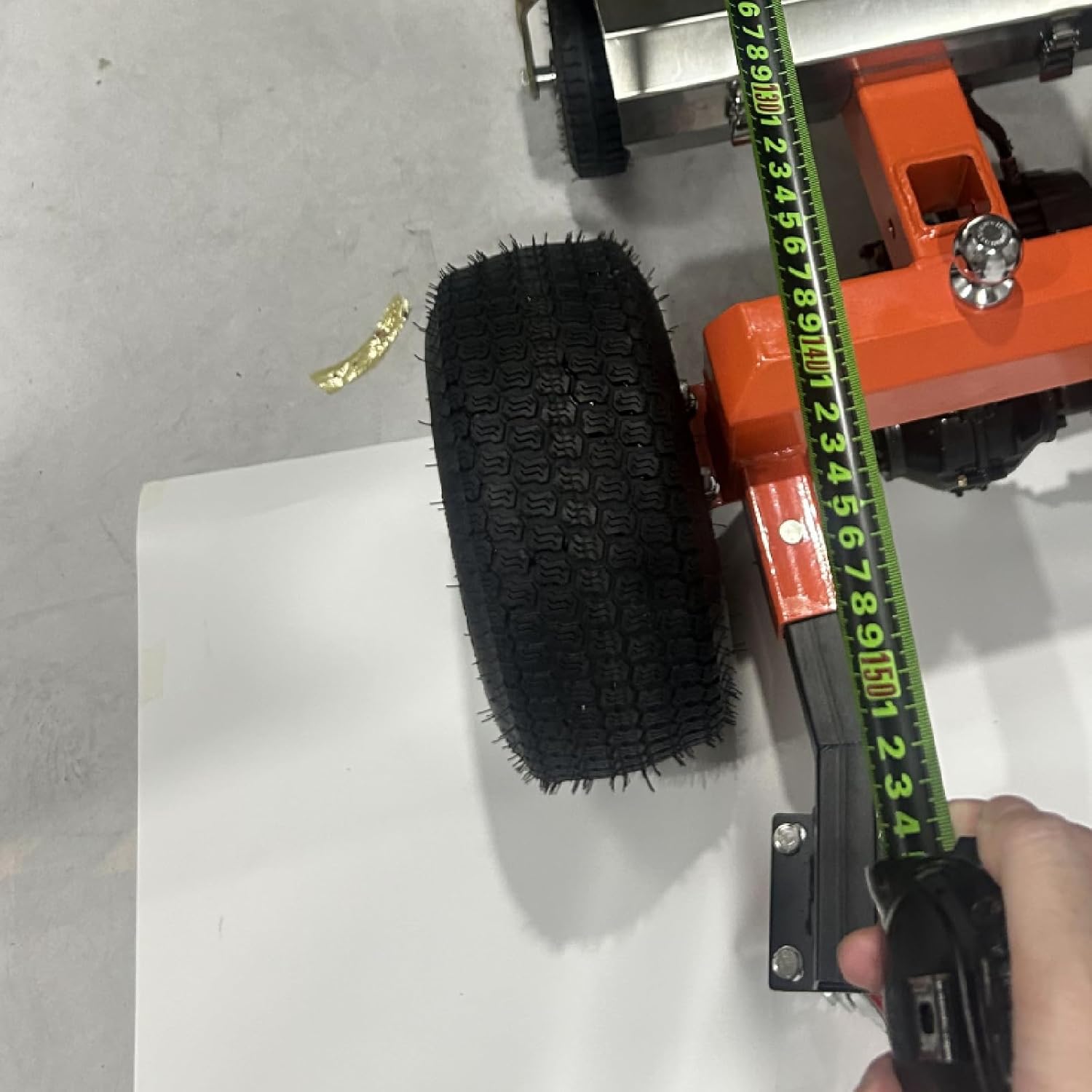 Electric Trailer Dolly – 800W Heavy Duty Motor, Adjustable Thumb Throttle, Reverse/Drive Switch, 6 Wheels