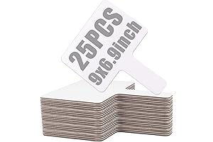 Acrux7 25 Pack Dry Erase Paddles: Double-Sided Dry Erase Answer Paddles for...