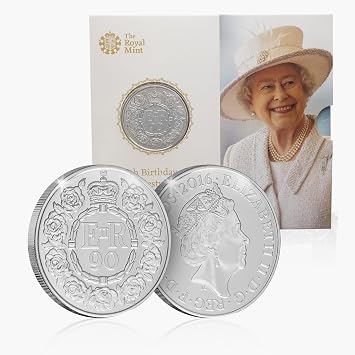 The Royal Mint Queen s 90th Birthday 2016 UK  5 BU Coin Pack - UK1690BU