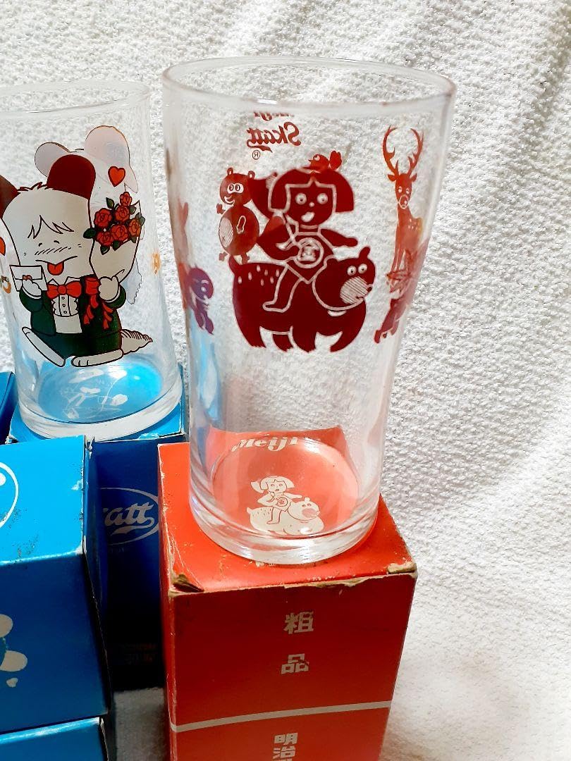 Amazon | おはようスパンク グラス セット 金太郎 | ノーブランド品