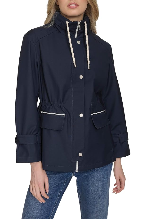 Cole Haan Outerwear rain jacket,NAVY,large by Cole Haan - Image 3