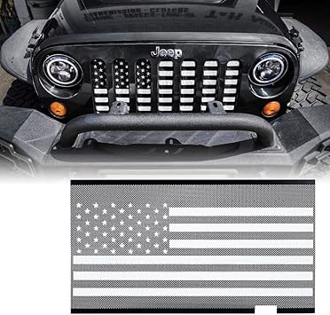 Xprite Aluminum Alloy Grill Insert Mesh with Black & White