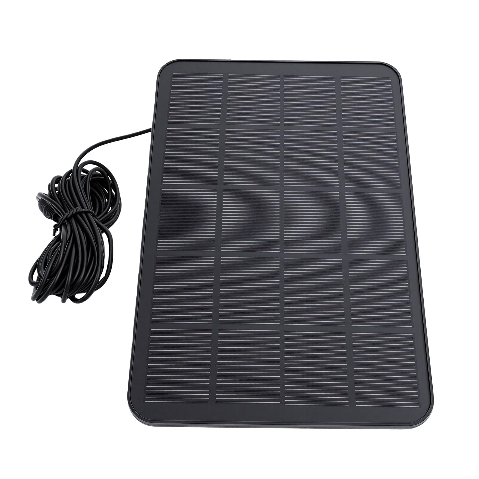 Cargador de panel solar de 10W portátil impermeable Keenso con salida USB Tipo C para senderismo