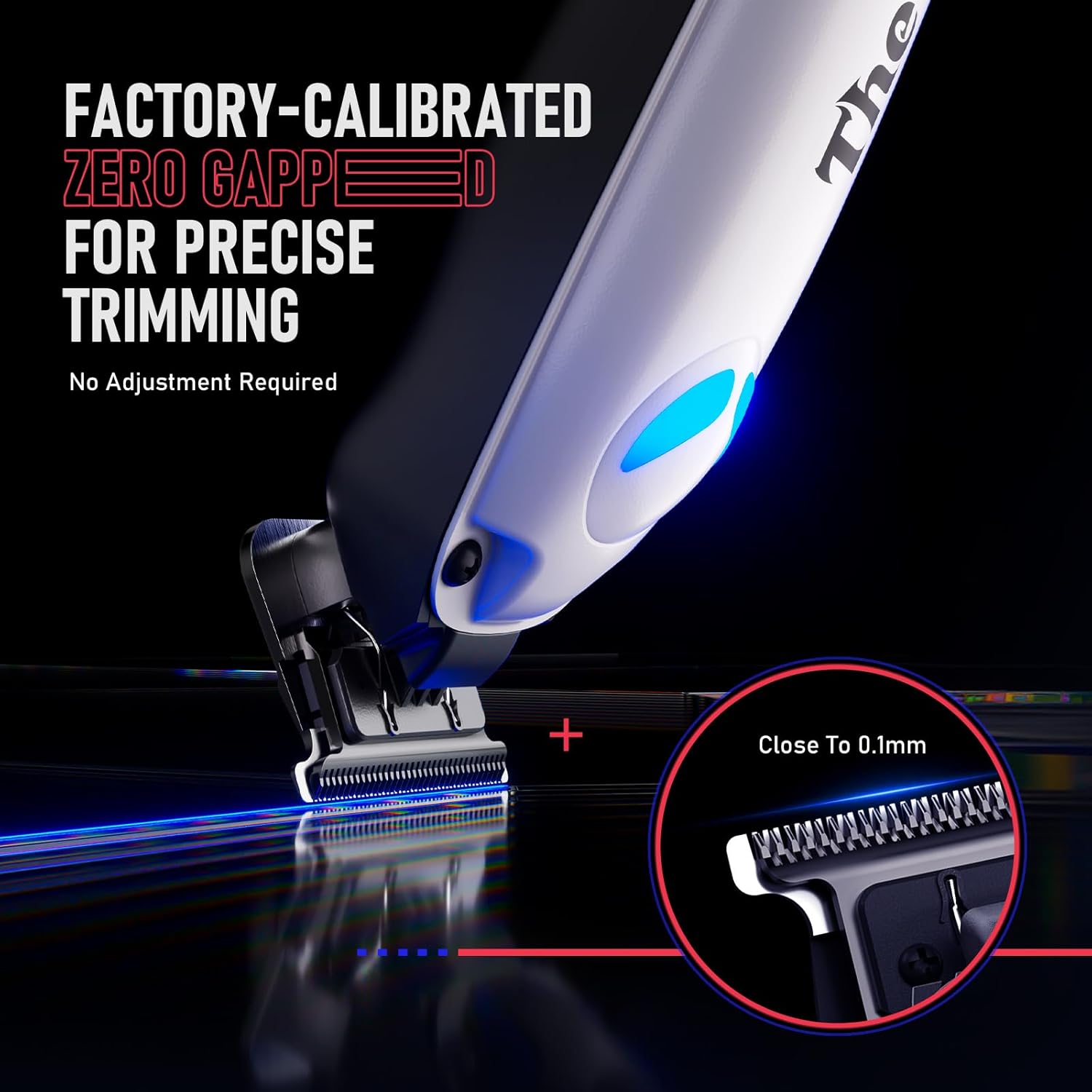 SUPRENT Hair Clippers for Men Professional – 7500 RPM Cordless Hair Cutting Kit, Electric Clippers and Trimmer Combo Set, Rechargeable Haircut Kit for Barber & Home Use (White) - Image 5