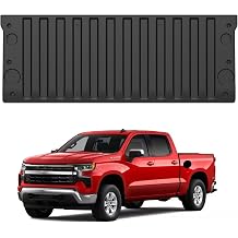Mixsuper Truck Tailgate Mat for Chevy Silverado & GMC Sierra 1500 2019-2026, Tailgate Liner All Weather Tailgate Protector Replacement for Silverado/Sierra 1500 Accessories