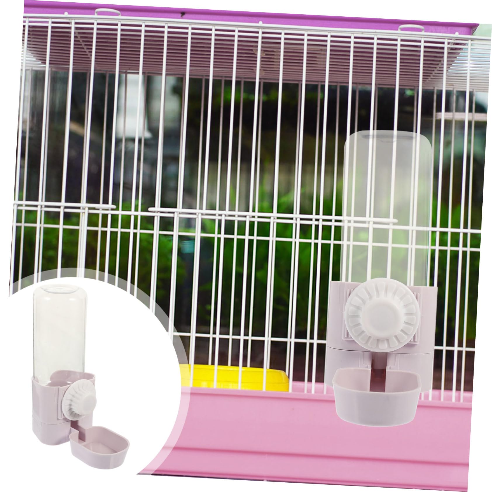 INOOMP 3stücke Pet Wasserflasche Für Kaninchen Hamster Und Meerschweinchen Auslaufsicherer Wasserspender Für Kleintiere Praktischer Trinkbehälter Für Käfige Und Tierbedarf