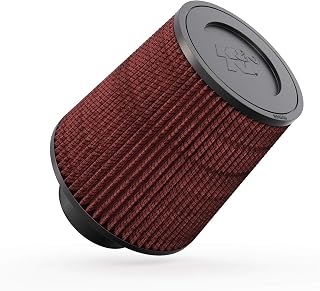 K&N Universal Clamp-On Air Intake Filter: High Performance, Premium, Washable, Replacement Filter: Flange Diameter: 3 In, Filter Height: 6 In, Flange Length: 1.75 In, Shape: Round Tapered, RE-0930
