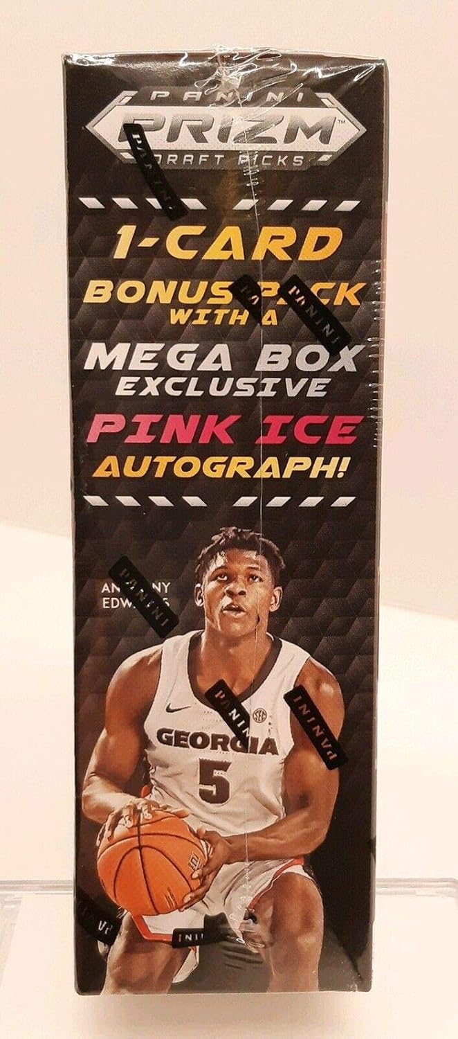 2020/21 Panini Prizm Draft Picks Basketball MEGA EXCLUSIVE box (60 cards/box) 1 Pink Ice Autograph