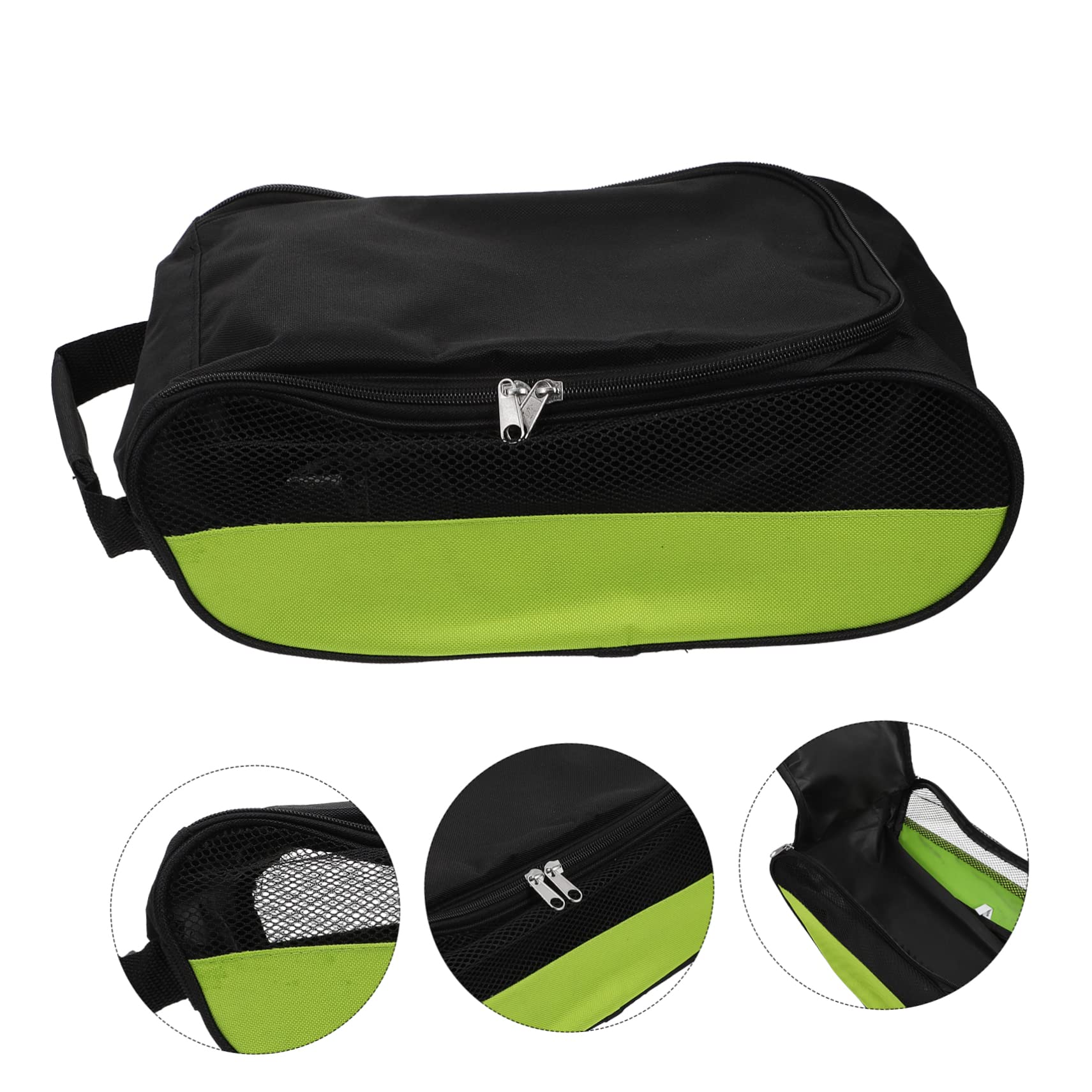 COLLBATH Bolsa De Almacenamiento Bolsas para Zapatos Bolsa De Viaje Llevar Bolso De Mano Estuche para Calzado Deportivo Portador De Zapatos Bolsa De Golf Bolsa De Malla Nylon Viajar Espesar