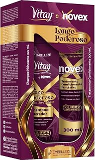 Kit Shampoo e Condicionador Novex Longo Poderoso 300ml