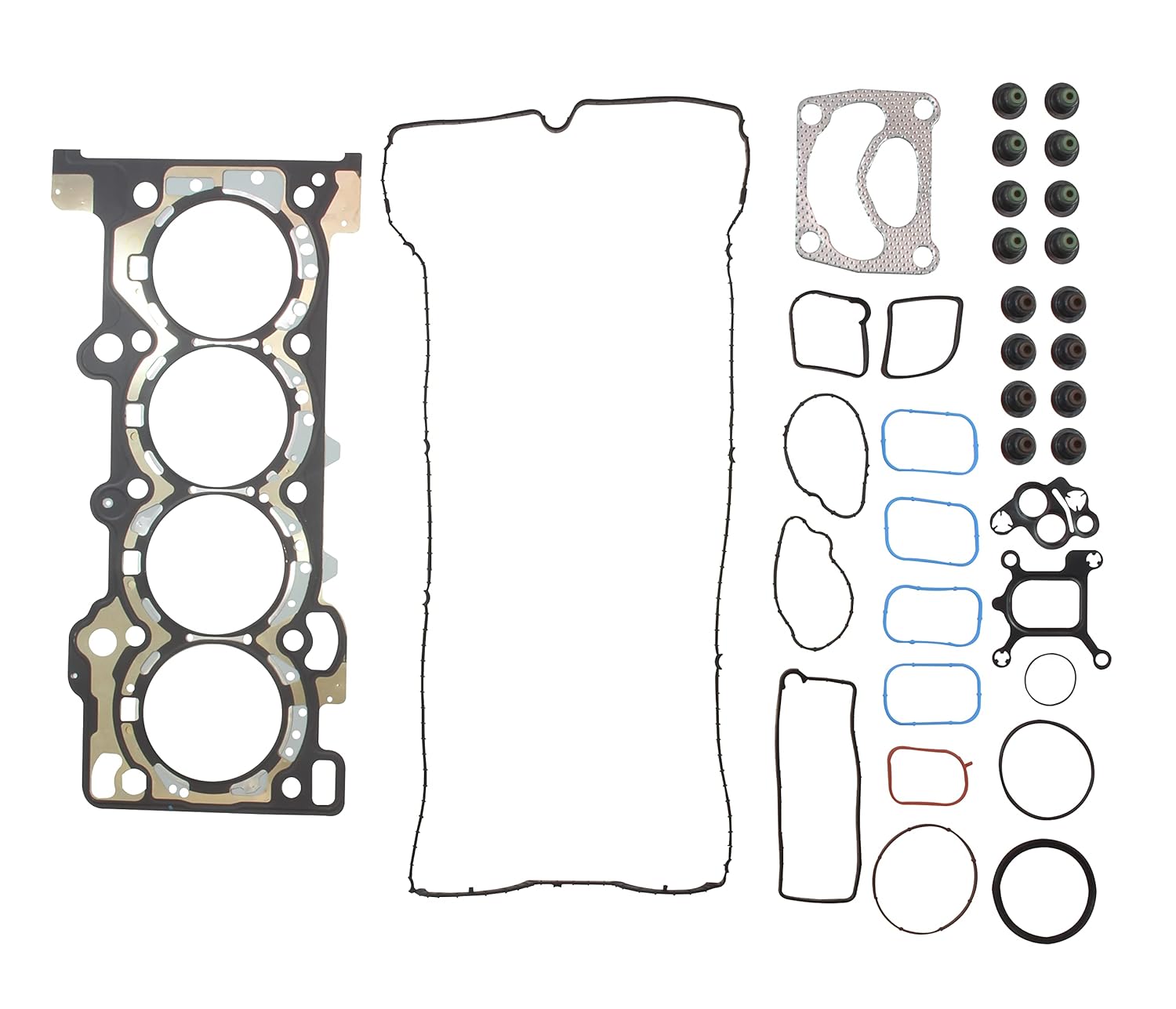 DNJ HGS4318 Head Gasket Set for 17-20 Ford Mustang 2.3L L4 DOHC 16v