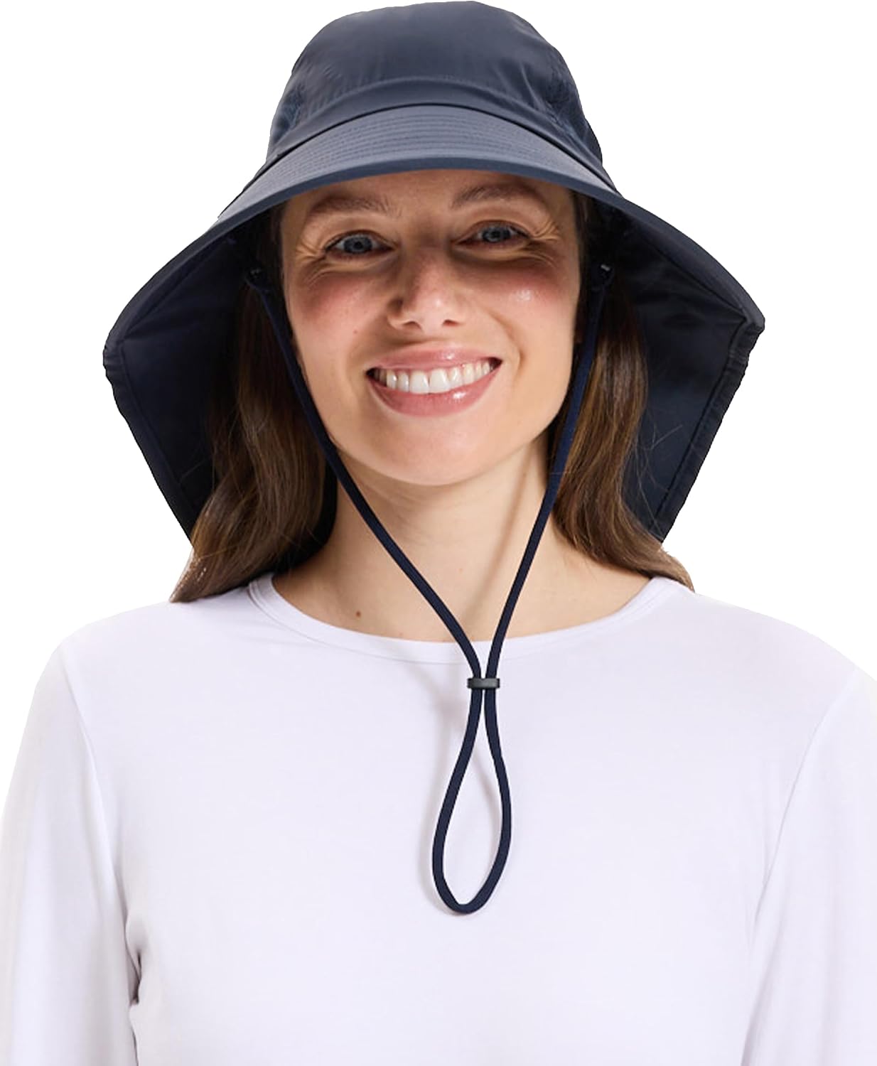 Solbari Unisex Trekker Sun Hat UPF 50+, Legionnaire Style Neck Coverage, Lightweight & Adjustable Fit for Hiking & Travel