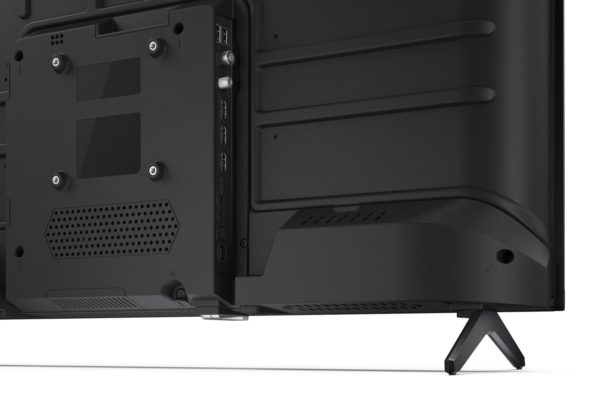 Sharp 32HF3365E - GOOGLE TV, 32" HD, FRAMELESS,60Hz, QLED, Google Assistant con microfono, Audio 2x8W, Chromecast, Bluetooth, HDMI x3, USB x2, Colore nero